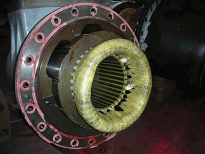 Replace the Refrigeration compressor motor